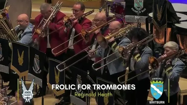 Photograph shared by The KNDS Fairey Band with its update, “The Trombone emoji is finally here”.