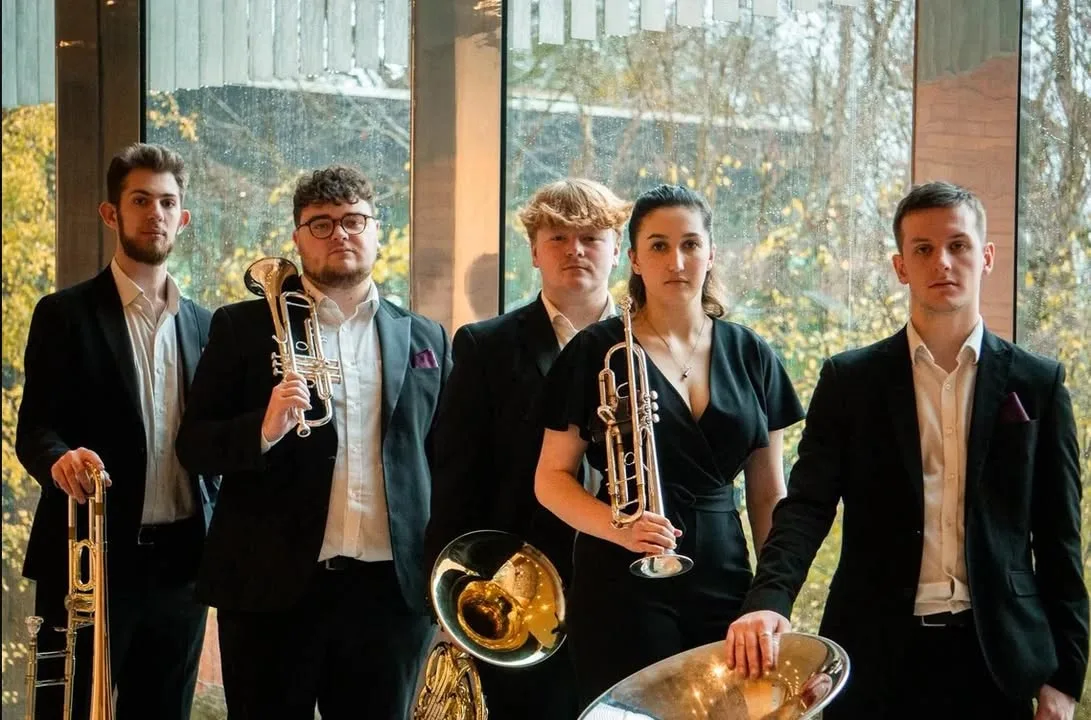 Photograph shared by The KNDS Fairey Band with its update, “We’re really looking forward to an exciting programme of music next Friday at the Royal…”.