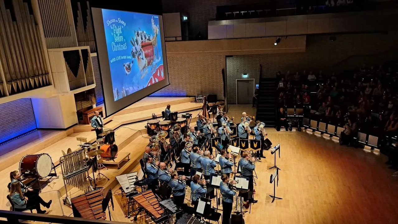 Photograph shared by The KNDS Fairey Band with its update, “What a weekend”.
