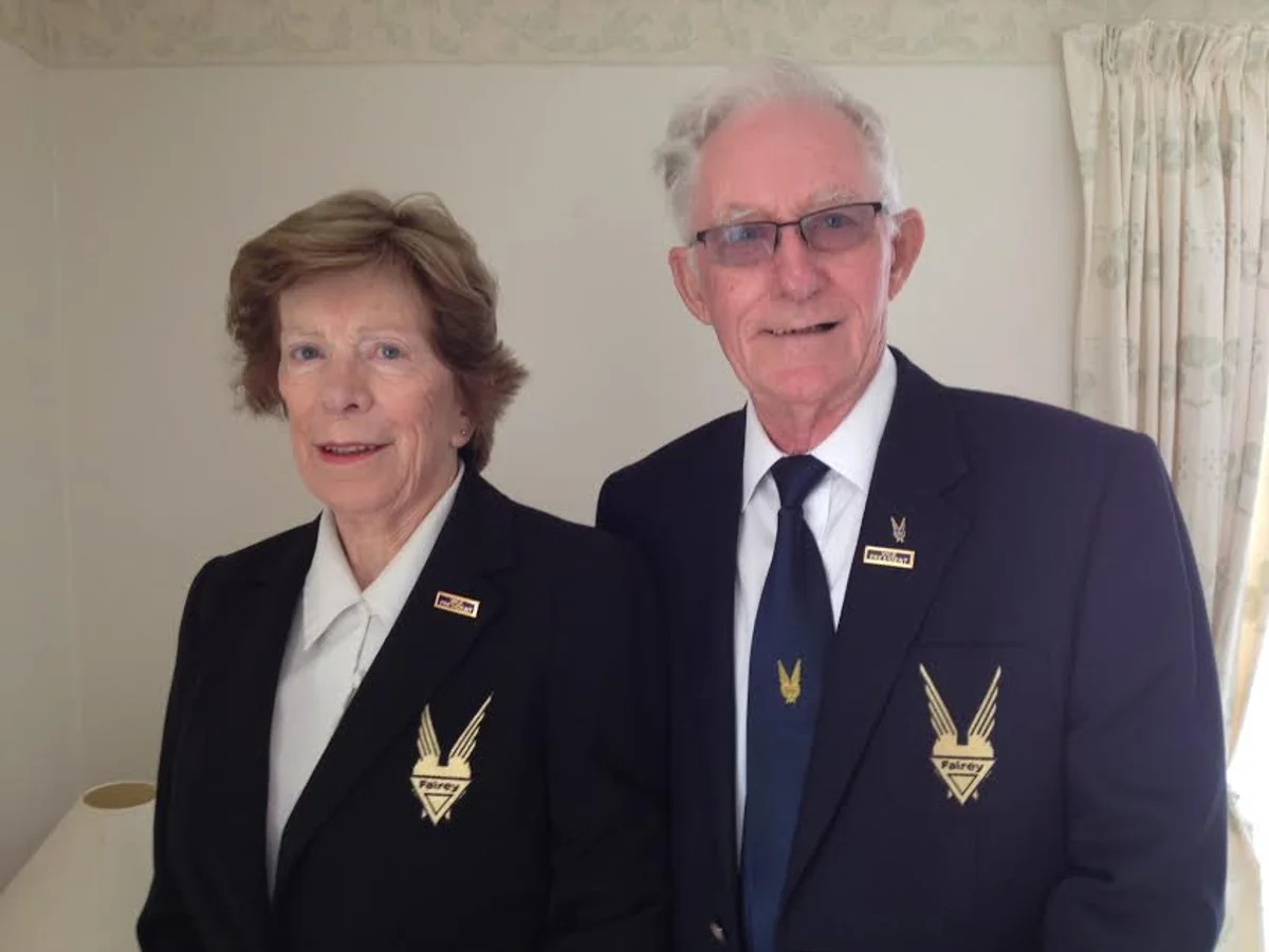 Tony and Margaret Greenham, Honorary Vice Presidents of the KNDS Fairey Band